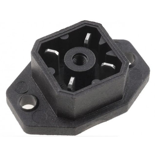 932840100 G 30 A 5 M SCHWARZ; Connector: square; Series: G; socket; male; PIN: 4; tinned; IP65; 250V; HIRSCHMANN 932840100 G 30 A 5 M SCHWARZ; Connector: square; Series: G; socket; male; PIN: 4; tinned; IP65; 250V; HIRSCHMANN
