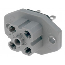931782106 G 30 E 3 F; Connector: square; Series: G; socket; female; PIN: 4; tinned; IP65; HIRSCHMANN