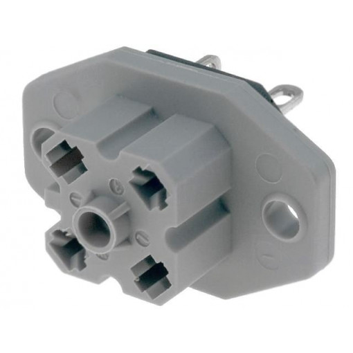 931782106 G 30 E 3 F; Connector: square; Series: G; socket; female; PIN: 4; tinned; IP65; HIRSCHMANN 931782106 G 30 E 3 F; Connector: square; Series: G; socket; female; PIN: 4; tinned; IP65; HIRSCHMANN