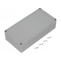 G3118; Enclosure: multipurpose; X: 120mm; Y: 240mm; Z: 60mm; ABS; dark grey; GAINTA