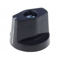 353.61; Knob; with flange,with pointer; plastic; Øshaft: 6mm; Ø14x19mm; MENTOR 353.61; Knob; with flange,with pointer; plastic; Øshaft: 6mm; Ø14x19mm; MENTOR