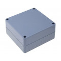 G 386; Enclosure: multipurpose; X: 120mm; Y: 120mm; Z: 60mm; ABS; dark grey; GAINTA