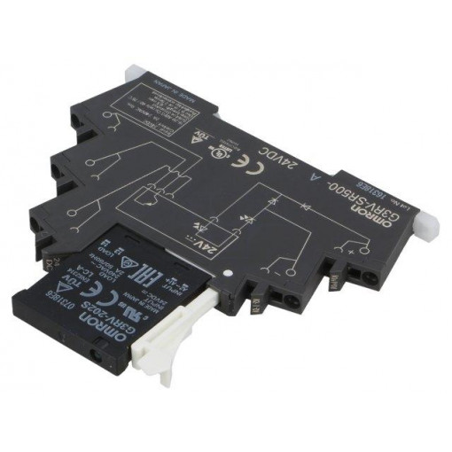 G3RV-SR500-A 24VDC; Relay: solid state; Ucntrl: 21.6÷26.4VDC; 2A; 75÷264VAC; DIN; OMRON