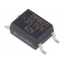 G3VM-351VY; Relay: solid state; SPST-NO; Icntrl: 7.5mA; 110mA; max.350VAC; SMT; OMRON OCB