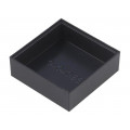 G404013B STYLE A; Enclosure: designed for potting; X: 40mm; Y: 40mm; Z: 13mm; ABS; GAINTA