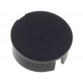 4129.063; Cap; Colour: black; Mounting: push-in; Mat: plastic; MENTOR