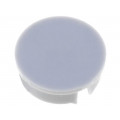 4129.064; Cap; Colour: grey; Mounting: push-in; Mat: plastic; MENTOR