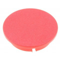 4312.0021; Cap; plastic; red; push-in; Application: G4312.6131; MENTOR