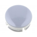 499.644; Cap; Colour: grey; Mounting: push-in; Mat: plastic; MENTOR
