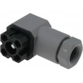 932157106 G 4 W 1 F GRAU; Connector: square; Series: G; plug; female; PIN: 4; tinned; IP65; 50V; HIRSCHMANN 932157106 G 4 W 1 F GRAU; Connector: square; Series: G; plug; female; PIN: 4; tinned; IP65; 50V; HIRSCHMANN