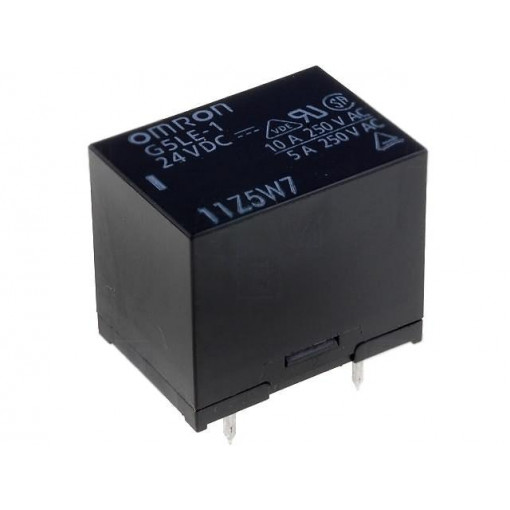 G5LE-1 24VDC; Relay: electromagnetic; SPDT; Ucoil: 24VDC; 10A/240VAC; 8A/30VDC; OMRON OCB