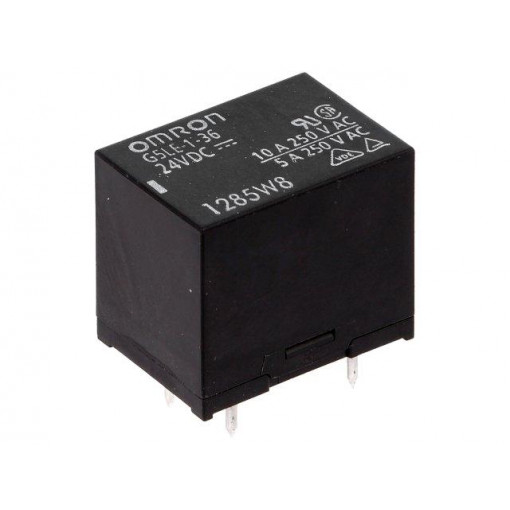 G5LE-1-36 24VDC; Relay: electromagnetic; SPDT; Ucoil: 24VDC; 10A/240VAC; 8A/30VDC; OMRON OCB