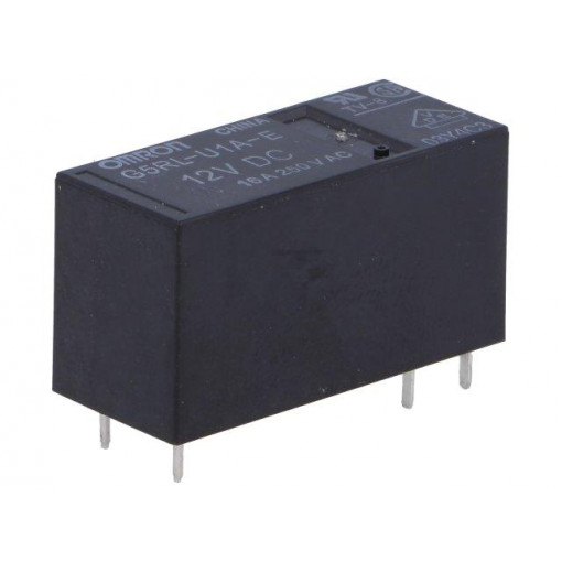G5RL-U1A-E-12DC; Relay: electromagnetic; SPST; Ucoil: 12VDC; 16A/250VAC; 16A/24VDC; OMRON