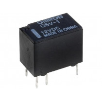 G5V-1 12VDC; Relay: electromagnetic; SPDT; Ucoil: 12VDC; 0.5A/125VAC; 1A/24VDC; OMRON