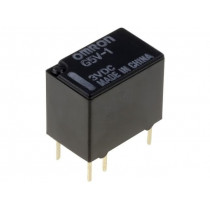 G5V-1 3VDC; Relay: electromagnetic; SPDT; Ucoil: 3VDC; 0.5A/125VAC; 1A/24VDC; OMRON