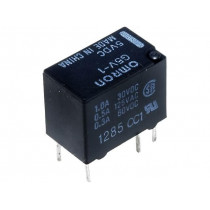 G5V-1 5VDC; Relay: electromagnetic; SPDT; Ucoil: 5VDC; 0.5A/125VAC; 1A/24VDC; OMRON