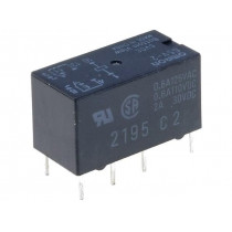 G5V-2-5VDC; Relay: electromagnetic; DPDT; Ucoil: 5VDC; 0.5A/125VAC; 2A/30VDC; OMRON