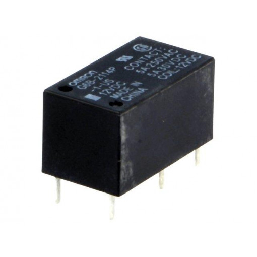 G6B-2114P-1-US 12VDC; Relay: electromagnetic; SPST-NO + SPST-NC; Ucoil: 12VDC; 5A/30VDC; OMRON