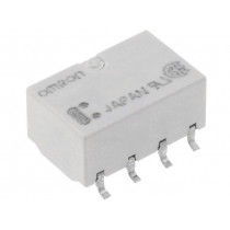 G6K-2F-Y 5VDC; Relay: electromagnetic; DPDT; Ucoil: 5VDC; 0.3A/125VAC; 1A/30VDC; OMRON