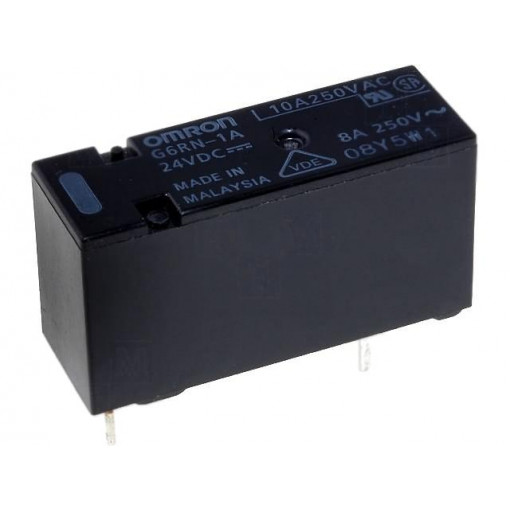 G6RN-1A 24VDC; Relay: electromagnetic; SPST-NO; Ucoil: 24VDC; 8A/250VAC; 5A/30VDC; OMRON