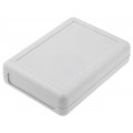 G909G; Enclosure: multipurpose; X: 75mm; Y: 105mm; Z: 26mm; ABS; grey; GAINTA