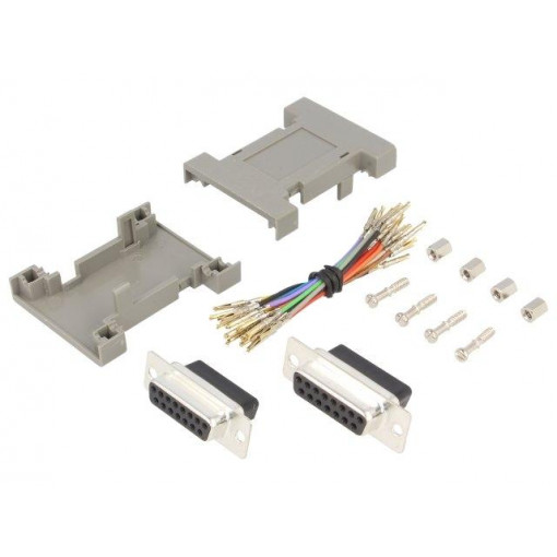 2111-0101-22; Transition: adapter; both sides,D-Sub 15pin female; ENCITECH 2111-0101-22; Transition: adapter; both sides,D-Sub 15pin female; ENCITECH