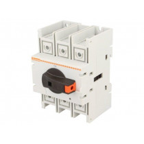 GA080A; Switch-disconnector; Poles: 3; DIN,screw type; 80A; GA; LOVATO ELECTRIC