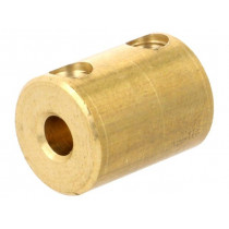 720.4; Adapter; brass; Øshaft: 4mm; copper; Shaft: smooth; Hole diam: 4mm; MENTOR 720.4; Adapter; brass; Øshaft: 4mm; copper; Shaft: smooth; Hole diam: 4mm; MENTOR