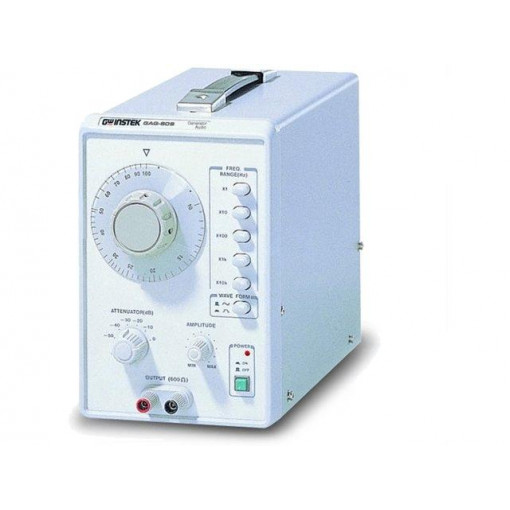 GAG-810; Generator: audio; 10Hz÷1MHz; 600Ω; Sinusoid distortion: 0,02%; GW INSTEK GAG-810; Generator: audio; 10Hz÷1MHz; 600Ω; Sinusoid distortion: 0,02%; GW INSTEK