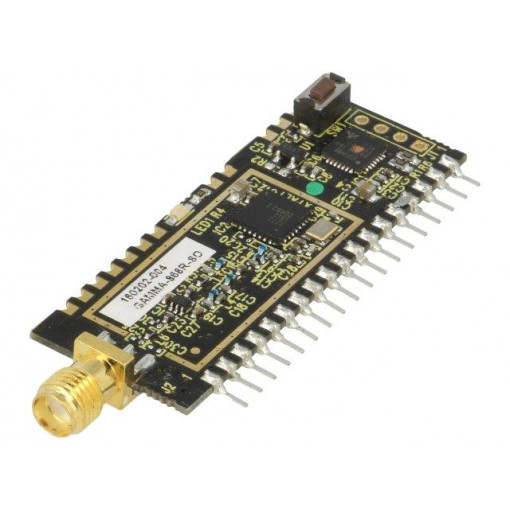GAMMA-868R; Module: RF; FM transceiver; LoRa; 868MHz; RS232; -137dBm; 4÷9VDC; RF SOLUTIONS