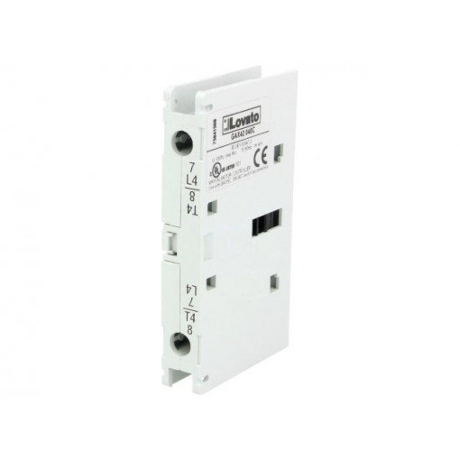 GAX42040C; Fourth pole; side; 40A; GA; GA016C,GA025C,GA032C,GA040C; LOVATO ELECTRIC