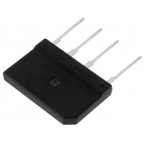 GBJ10K; Single-phase bridge rectifier; Urmax: 800V; If: 10A; Ifsm: 220A; DC COMPONENTS GBJ10K; Single-phase bridge rectifier; Urmax: 800V; If: 10A; Ifsm: 220A; DC COMPONENTS