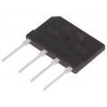 GBK20B; Single-phase bridge rectifier; Urmax: 100V; If: 3.6A; Ifsm: 260A; DC COMPONENTS GBK20B; Single-phase bridge rectifier; Urmax: 100V; If: 3.6A; Ifsm: 260A; DC COMPONENTS