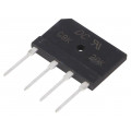 GBK20K; Single-phase bridge rectifier; Urmax: 800V; If: 3.6A; Ifsm: 260A; DC COMPONENTS GBK20K; Single-phase bridge rectifier; Urmax: 800V; If: 3.6A; Ifsm: 260A; DC COMPONENTS