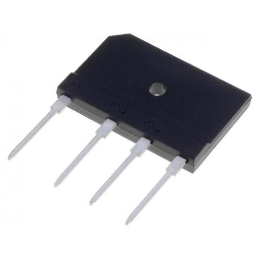 GBK6M; Single-phase bridge rectifier; Urmax: 1000V; If: 6A; Ifsm: 175A; DC COMPONENTS