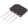 GBP306; Single-phase bridge rectifier; Urmax: 600V; If: 3A; Ifsm: 90A; GBP; YANGJIE TECHNOLOGY