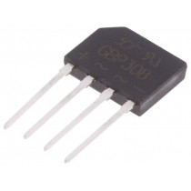 GBP308; Single-phase bridge rectifier; Urmax: 800V; If: 3A; Ifsm: 90A; GBP; YANGJIE TECHNOLOGY