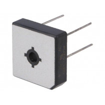 GBPC15005W; Single-phase bridge rectifier; Urmax: 50V; If: 15A; Ifsm: 300A; DC COMPONENTS
