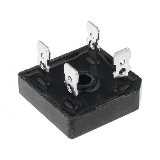 GBPC2510; Single-phase bridge rectifier; Urmax: 1kV; If: 25A; Ifsm: 350A; DC COMPONENTS