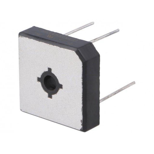 GBPC35005W; Single-phase bridge rectifier; Urmax: 50V; If: 35A; Ifsm: 400A; DC COMPONENTS