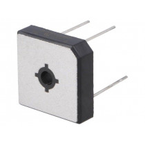 GBPC3501W; Single-phase bridge rectifier; Urmax: 100V; If: 35A; Ifsm: 400A; DC COMPONENTS