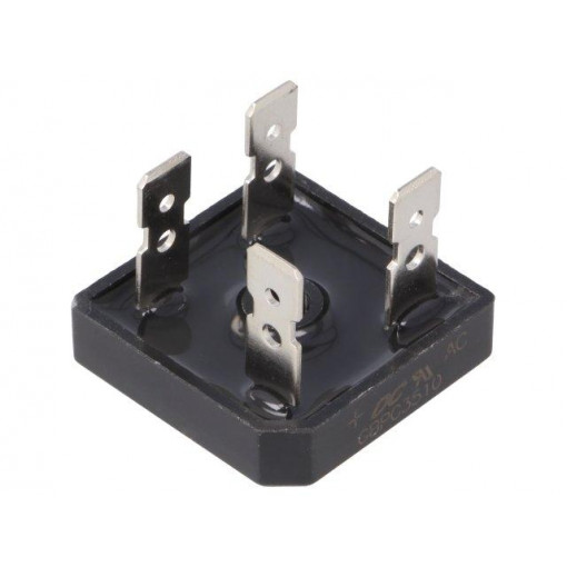 GBPC3510; Single-phase bridge rectifier; Urmax: 1kV; If: 35A; Ifsm: 400A; YANGJIE TECHNOLOGY