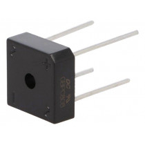 GBPC808; Single-phase bridge rectifier; Urmax: 800V; If: 8A; Ifsm: 240A; DC COMPONENTS