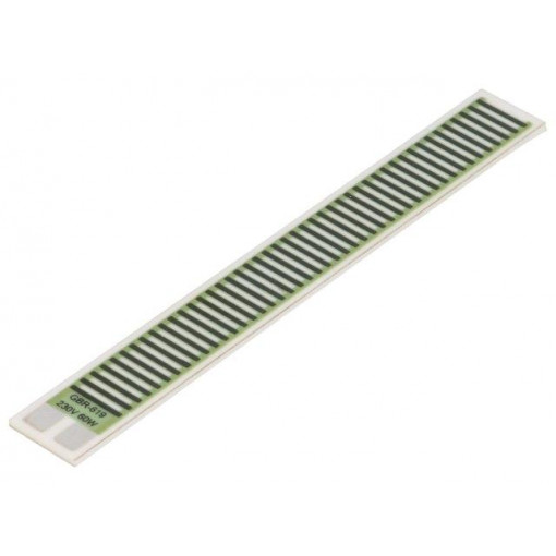 GBR-619-230-60-2; Resistor: thick film; heating; glued; 881.6Ω; 60W; 76.2x9.53x1mm; TELPOD GBR-619-230-60-2; Resistor: thick film; heating; glued; 881.6Ω; 60W; 76.2x9.53x1mm; TELPOD