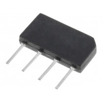 GBS4G; Single-phase bridge rectifier; Urmax: 400V; If: 4A; Ifsm: 80A; THT; DIOTEC SEMICONDUCTOR