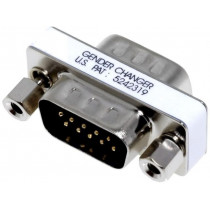CA081-PB; Adapter; D-Sub 15pin HD plug,both sides; VCOM CA081-PB; Adapter; D-Sub 15pin HD plug,both sides; VCOM