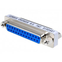 CA089-PB; Adapter; D-Sub 25pin socket,both sides; VCOM CA089-PB; Adapter; D-Sub 25pin socket,both sides; VCOM