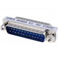 CA088-PB; Adapter; D-Sub 25pin plug,both sides; VCOM CA088-PB; Adapter; D-Sub 25pin plug,both sides; VCOM