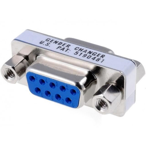 CA085-PB; Adapter; D-Sub 9pin socket,both sides; VCOM CA085-PB; Adapter; D-Sub 9pin socket,both sides; VCOM