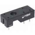 GD35; Socket; PIN: 5; 12A; 300VAC; Mounting: PCB; Leads: for PCB; -40÷70°C; RELPOL